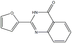 2-(2-Furyl)quinazoline-4(3H)-one 구조식 이미지