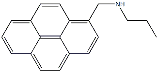 N-Propylpyrene-1-methaneamine Structure