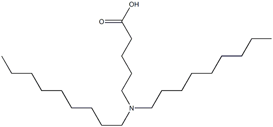 5-(Dinonylamino)valeric acid Structure