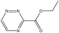 1,2,4-Triazine-3-carboxylic acid ethyl ester Structure