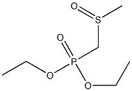 Methylsulfinylmethylphosphonic acid diethyl ester Structure
