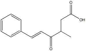 3-Methyl-4-oxo-4-(trans-styryl)butanoic acid 구조식 이미지