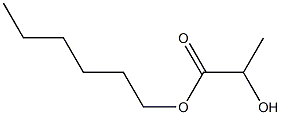 (-)-L-Lactic acid hexyl ester 구조식 이미지