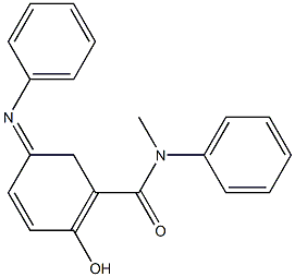 2-Hydroxy-5-(phenylimino)methyl-N-phenylbenzamide Structure