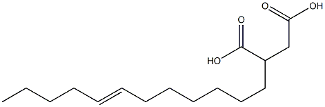 2-(7-Dodecenyl)succinic acid Structure