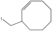 1-(Iodomethyl)-2-cyclooctene Structure