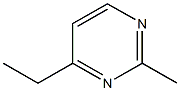 2-Methyl-4-ethylpyrimidine 구조식 이미지