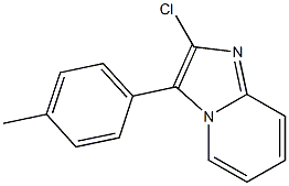 2-Chloro-3-(p-tolyl)imidazo[1,2-a]pyridine Structure