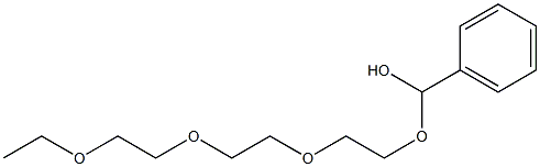 2-Phenyl-1,3,6,9,12-pentaoxatetradecane 구조식 이미지