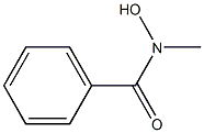 N-Methylbenzenecarbohydroxamic acid 구조식 이미지