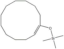 1-(Trimethylsilyloxy)cyclododecene Structure