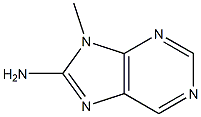 9-Methyl-9H-purin-8-amine 구조식 이미지