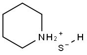 Piperidinium hydrogen sulphide 구조식 이미지