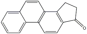 15,16-Dihydro-17H-cyclopenta[a]phenanthren-17-one Structure