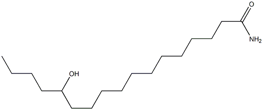 13-Hydroxyheptadecanamide Structure