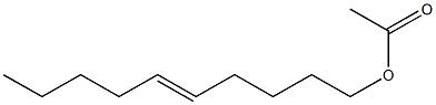 5-Decene-1-ol acetate Structure