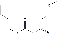 5-Methoxy-3-oxopentanoic acid butyl ester 구조식 이미지