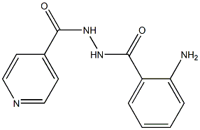 N'-(2-Aminobenzoyl)-4-pyridinecarbohydrazide Structure