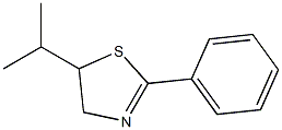 2-Phenyl-5-isopropyl-2-thiazoline Structure
