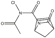 2-[(Chloroacetylamino)carbonyl]-2-azabicyclo[2.2.1]hept-5-en-3-one 구조식 이미지
