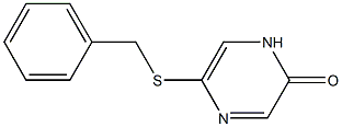 5-(Benzylthio)pyrazin-2(1H)-one 구조식 이미지