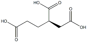 [R,(+)]-1,2,4-Butanetricarboxylic acid Structure