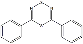 3,5-Diphenyl-1,4,2,6-dithiadiazine Structure