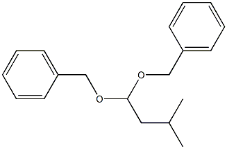 3-Methylbutanal dibenzyl acetal 구조식 이미지