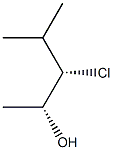 (2R,3S)-3-Chloro-4-methyl-2-pentanol Structure