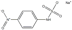 (4-Nitrophenyl)sulfamic acid sodium salt 구조식 이미지
