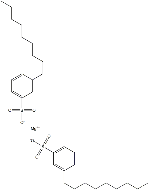 Bis(3-nonylbenzenesulfonic acid)magnesium salt 구조식 이미지