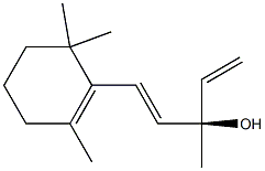 (1E,3R)-3-Methyl-1-(2,6,6-trimethyl-1-cyclohexen-1-yl)-1,4-pentadien-3-ol 구조식 이미지