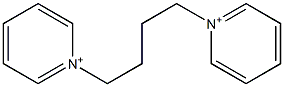 1,1'-(Tetramethylene)bis(pyridinium) Structure