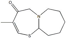 7,8,9,10,11,11a-Hexahydro-3-methylazepino[2,1-b][1,3]thiazepin-4(5H)-one Structure