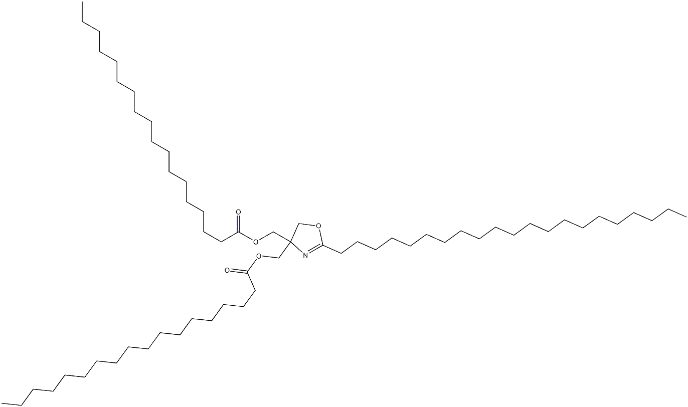 2-Henicosyl-2-oxazoline-4,4-dimethanol dioctadecanoate Structure