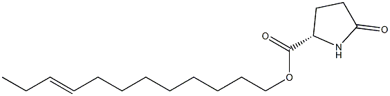 (S)-5-Oxopyrrolidine-2-carboxylic acid 9-dodecenyl ester 구조식 이미지