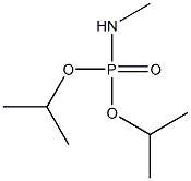 N-Methylamidophosphoric acid diisopropyl ester 구조식 이미지