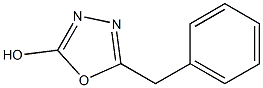 5-Benzyl-1,3,4-oxadiazol-2-ol 구조식 이미지