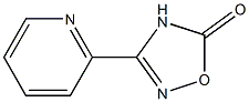 3-(2-Pyridinyl)-1,2,4-oxadiazol-5(4H)-one Structure