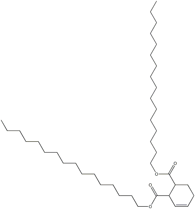 5-Cyclohexene-1,2-dicarboxylic acid dihexadecyl ester 구조식 이미지