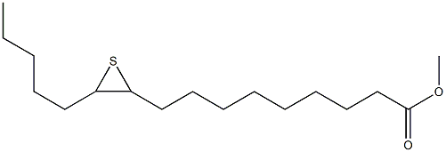 10,11-Epithiohexadecanoic acid methyl ester 구조식 이미지