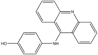 4-(9-Acridinylamino)phenol 구조식 이미지