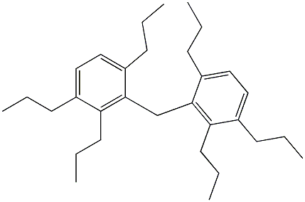 3,3'-Methylenebis(1,2,4-tripropylbenzene) 구조식 이미지