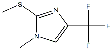 1-Methyl-2-(methylthio)-4-(trifluoromethyl)-1H-imidazole Structure