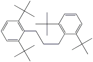 1,3-Bis(2,6-di-tert-butylphenyl)propane Structure