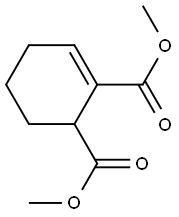 1-Cyclohexene-2,3-dicarboxylic acid dimethyl ester Structure