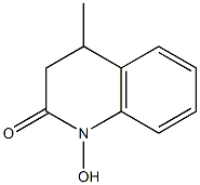 1-Hydroxy-4-methyl-3,4-dihydroquinolin-2(1H)-one 구조식 이미지