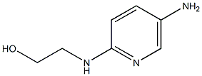 2-[(5-Amino-2-pyridinyl)amino]ethanol Structure