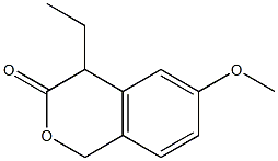 4-Ethyl-6-methoxyisochroman-3-one 구조식 이미지