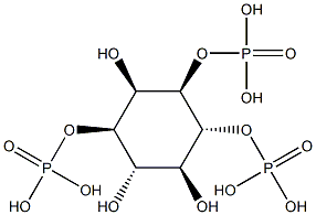 D-myo-Inositol 1,3,4-trisphosphate Structure